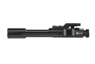 The Odin Works M16 bolt carrier group is finished in a durable black Nitride